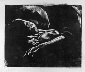 Sleeping Woman with Child